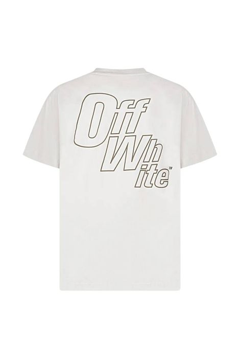 T-shirt con logo OFF WHITE KIDS | OBAA016S26JER001050